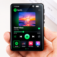 reproductor mp3 y mp4 portatil famue pa03 con wifi pantalla de 283 pulgadas android 10 procesador octa core 2 gb de ram 144 gb de almacenamiento compatible con spotify y deezer ideal para
