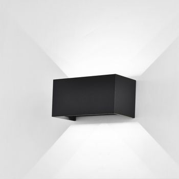 Aplique led de exterior davos double 4000k (4x6w)