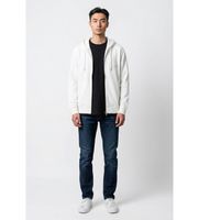 ax armani exchange para hombre xm002352af21869u1074 sudadera lisa blanco roto l casual algodon