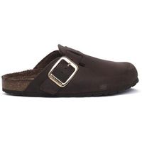 grunland zuecos cb0794mogano para mujer