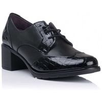 pitillos zapatos bajos zapato abotinado - piel para mujer