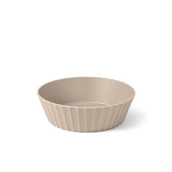 Cuenco polipropileno taupe mate diam. 20cm
