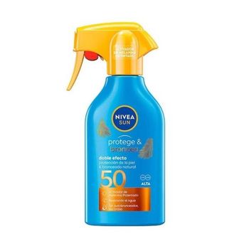 NIVEA - Spray Solar Protege & Broncea Fp50 Protección solar 250 ml unisex