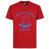 dsquared camiseta canadian lifestyle para hombre