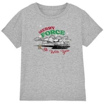 Disney Tops y Camisetas Merry Force Be With You para niño
