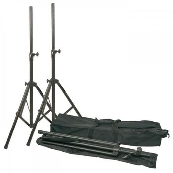 Soporte altavoces Vonyx LS01K trípode plegable altura regulable 30 kg bolsa