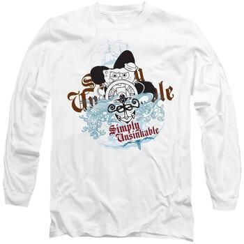Spongebob Squarepants Camiseta manga larga Simply Unsinkable para hombre