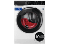 lavadora secadora - aeg lwr7304l4b 11 kg  7 kg 1400 rpm prosteam higiene con vapor blanco
