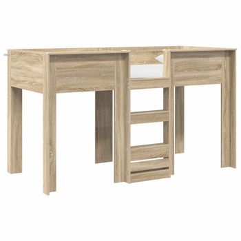 Cama Litera Para Niños Roble Sonoma 75 X 190 Cm Vidaxl