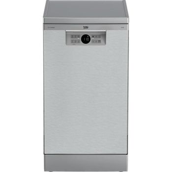 Lavavajillas Beko BDFS26020XQ 10 Cubiertos E Acero Inoxidable LED AquaStop 45cm