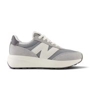 new balance para mujer gs370v1 zapatillas 370 gris 38 tela plano cordones casual