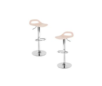 Pack 2 taburetes dok - rosa
