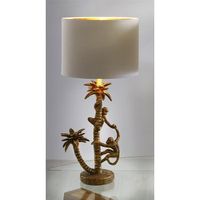 lampara sobremesa resina jungla oro 58 cms 28dx58 cms