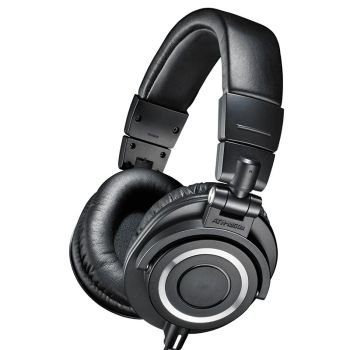 Auriculares de monitorización por cable con controlador grande de 45 mm,sonido HiFi,auriculares supraaurales de 3,5 mm