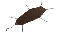cubierta de suelo nordisk para tienda svalbard 1 marron