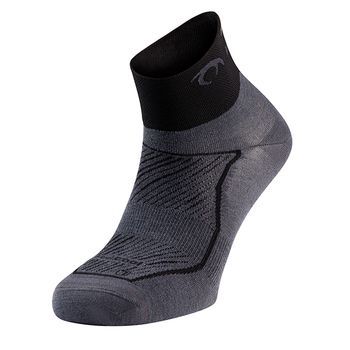 Calcetines running Lurbel Race SS22 ¡AHORRA 30%! - L (43/46), GRIS MARENGO / NEGRO