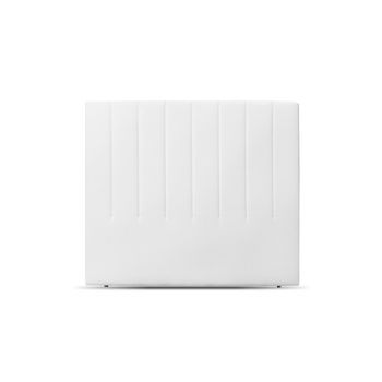 New York Cabecero De Cama. Polipiel. Alto: 117 Cm (para 135 O 150) Blanco 150x117 Cm