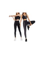 mallas de fitness ditchil sway mujer negro