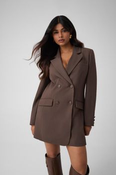 Minivestido Tipo Blazer