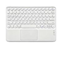teclado inalambrico bluetooth con raton tactil integrado portatil recargable para tablet de 101 pulgadas y pc