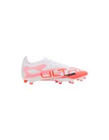 botas de futbol puma ultra 5 pro fgag hombre blanconaranja