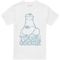sesame street camiseta tough cookie para hombre
