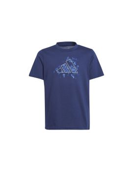 Camiseta de Fitness adidas Essentials Uni Train Infantil Azul