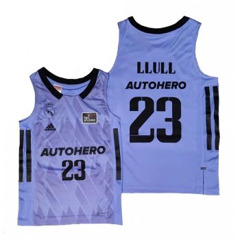 Camiseta Sergio Llull Real Madrid Baloncesto Adidas - Junior Segunda Equipacion 2023 ACB