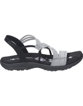 Sandalias Color Negro De Cómodo Skechers 41180-bkw 41