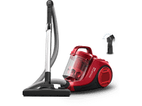 aspirador sin bolsa - rowenta ro2913ea 900 w 12 l tecnol ciclonica filtro de espuma y alta eficiencia radio accion 76 m 77 db rojo