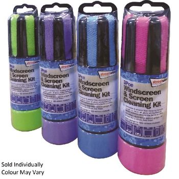 3 in 1 Glass Window Cleaning Kit