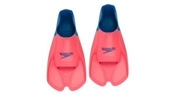 Aletas de natacion speedo biofuse rosa   azul