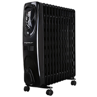 aigostar black forest 33jif r radiador de aceite con ruedas y 13 elementos 2500 watios dispone de 3 ajustes de potencia y control termostatico de temperatura diseno exclusivo