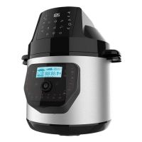cecotec gm h deluxe fry olla programable con cabezal de aire y bascula 6l acero inoxidable