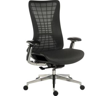 Quantum Mesh Executive Chair - Black, Black