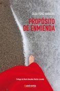 proposito de enmienda