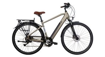 Bicicleta electrica urbana bicyklet basile shimano acera altus 8s 504 wh 700 mm gris