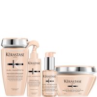 paquete kerastase para el cuidado completo del cabello muy rizado