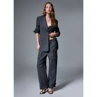 liu jo pantalones pantalones cargo en franela para mujer