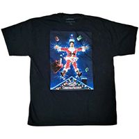 national lampoons christmas va camiseta santa claws para nino