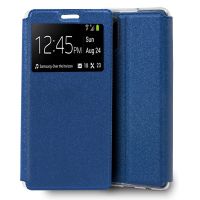 cool funda flip cover liso azul samsung galaxy note 20