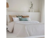 colcha reversible kias jacquard olivo verano sandeco