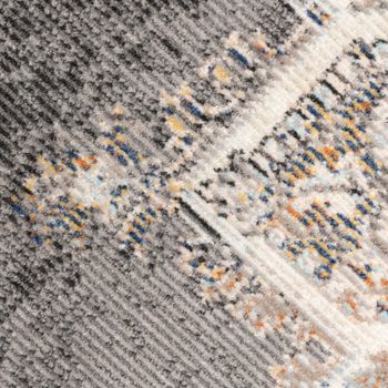 Alfombras de interior y exterior Torino gris  160 cm redondo