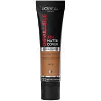 loreal paris infallible 32hr matte cover foundation 35ml various shades - 330 hazelnut