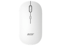 raton inalambrico - acer amr130 rf24g  bt52 bluetooth 1600 dpi ambidiestro windows-mac blanco