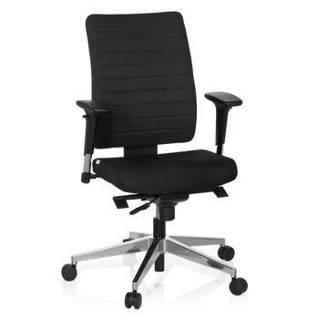 Silla De Oficina, Ergonómica Para Ordenador Pro-tec 350 Tela Negro