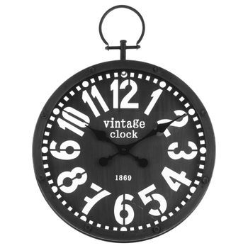 Reloj De Metal Negro 