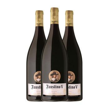 Faustino Vino Tinto V Rioja Reserva Botella Magnum 1,5 L 13.5% Vol. (pack De 3 Unidades)