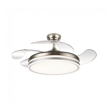 Ventilador led con aspas plegables calima cct (72w)