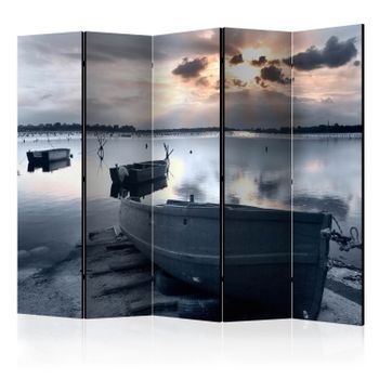 Biombo - Little Port Boats Ii [room Dividers]